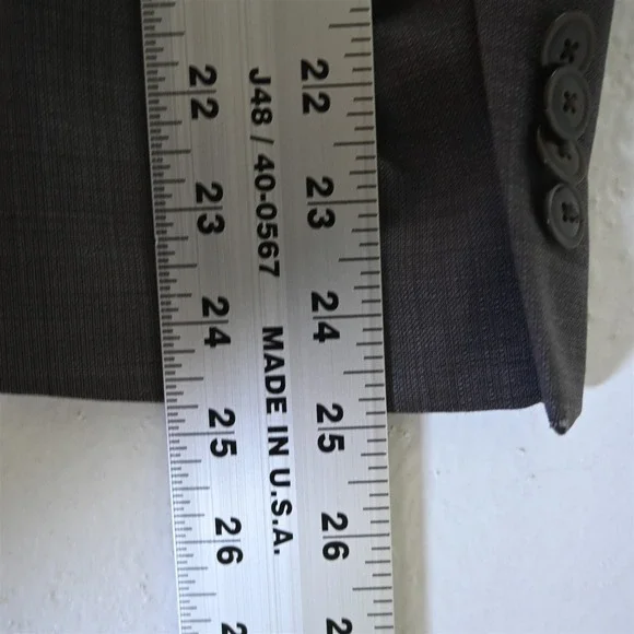 Joseph Abboud 40R‎ Brown Super 120s Wool Mens Blazer Suit Jacket Sport Coat